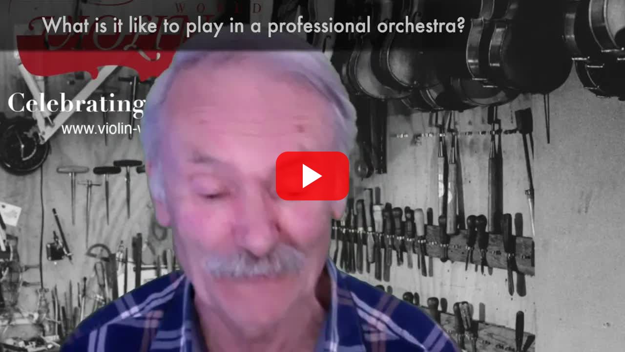 What is it like to play in a professional orchestra?