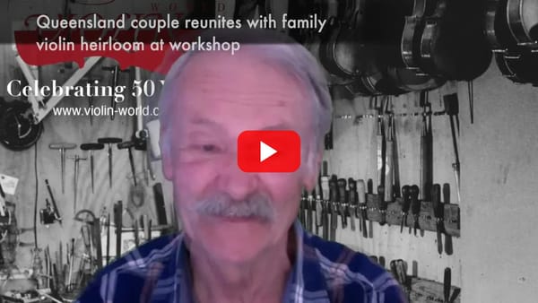 The Power of Music Revival: One Couple's Emotional Reunion with Their Beloved Violin