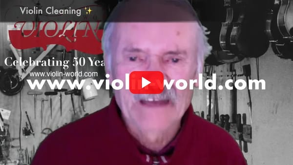 Violin Intervention: Get Ready for a Deep Clean!